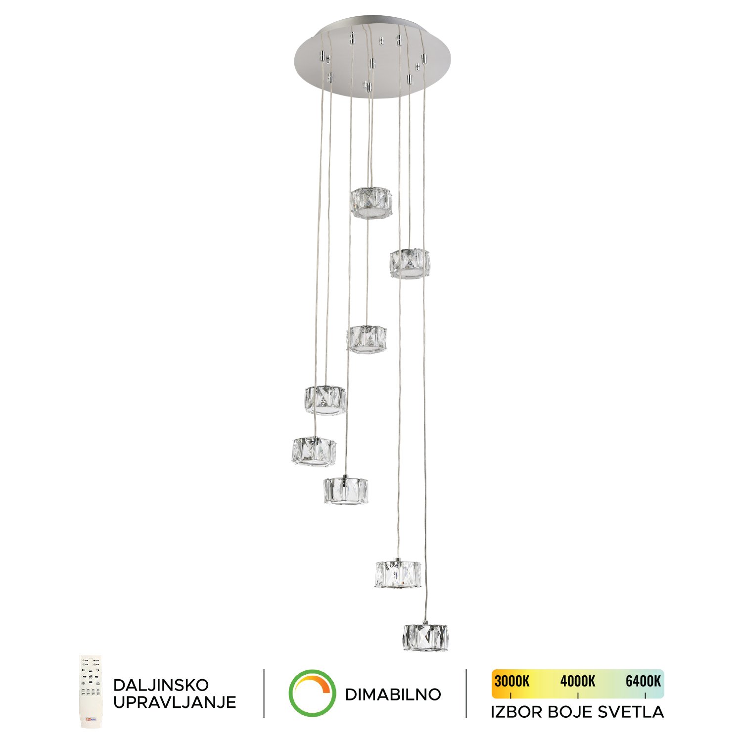 LED visilica KP6008-80V-Cormel-FORMA LED visilica KP6008-80V-Cormel-FORMA