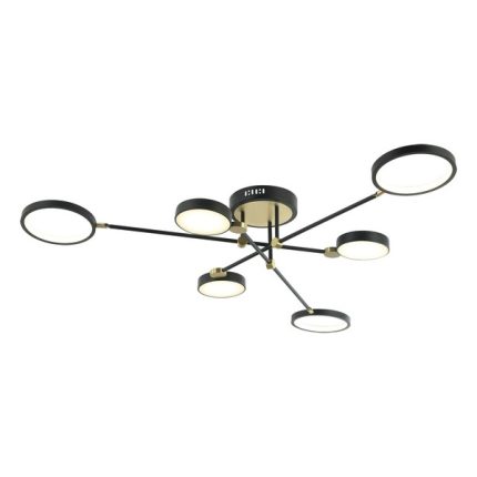 LED plafonska lampa F2036-45C BK+SG-Cormel-FORMA