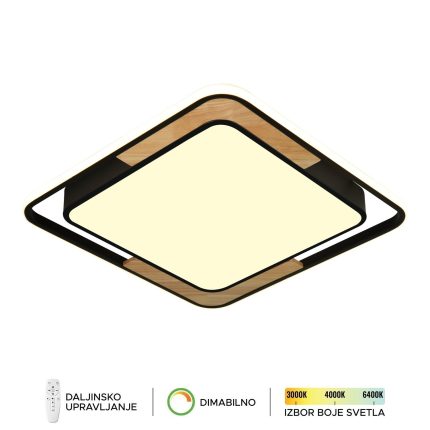 LED plafonska lampa F2820-55C BK-Cormel-FORMA