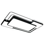 LED plafonska lampa F2823-128C BK-Cormel-FORMA