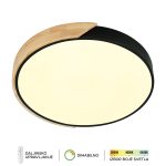 LED plafonska lampa F2811-30C BK+WD-Cormel-FORMA