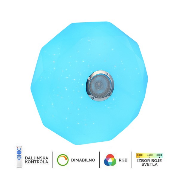 LED plafonjera sa zvučnikom LP-801-28-Cormel-FORMA LED plafonjera sa zvučnikom LP-801-28 - Slika 2