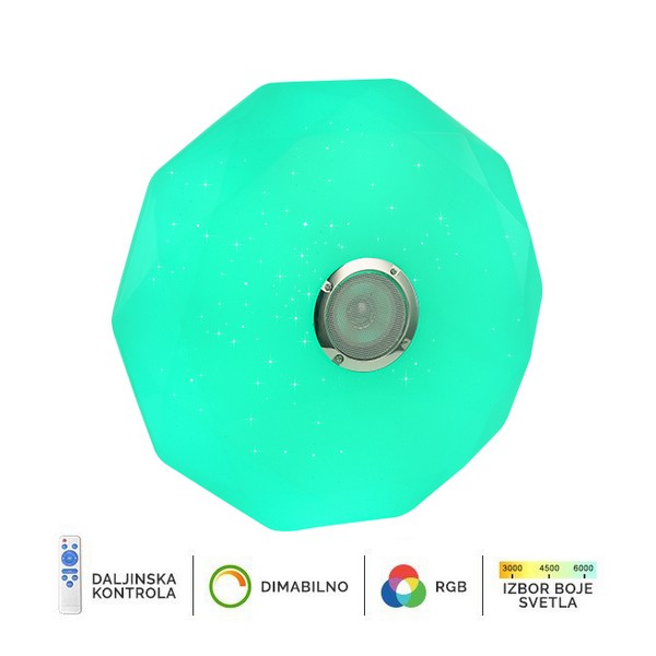 LED plafonjera sa zvučnikom LP-801-28-Cormel-FORMA LED plafonjera sa zvučnikom LP-801-28-Cormel-FORMA