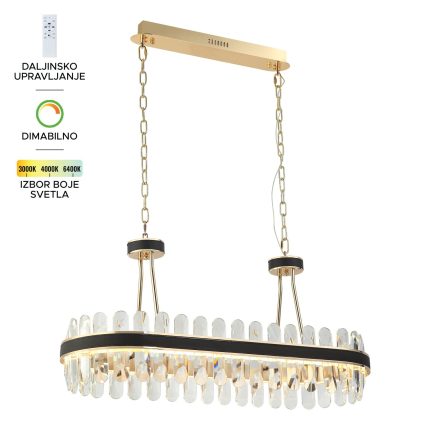 LED visilica KP4003-100V BK+GD-Cormel-FORMA