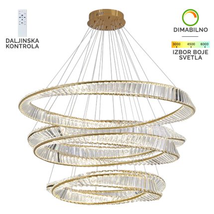 LED visilica KP6045-180V T-Cormel-FORMA