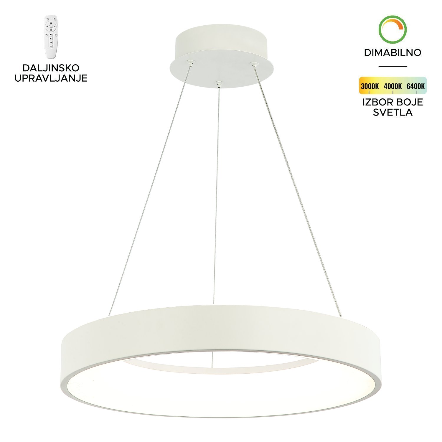 LED visilica F2049-66V WH-Cormel-FORMA LED visilica F2049-66V WH-Cormel-FORMA