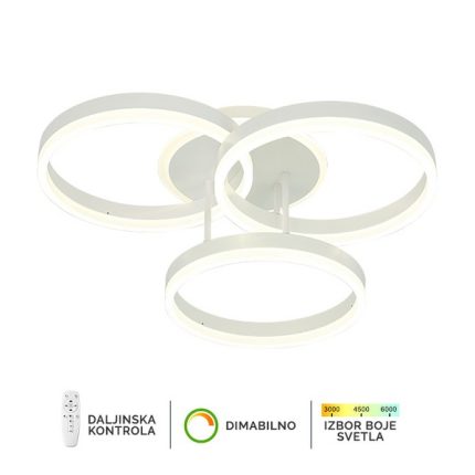 LED plafonska lampa F2047-82C WH-Cormel-FORMA