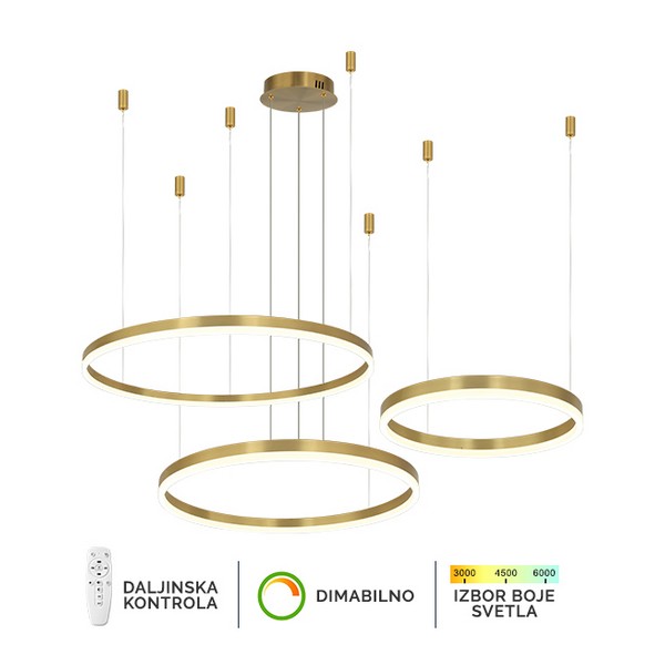 LED viseća lampa F2047-130C SG-Cormel-FORMA LED viseća lampa F2047-130C SG-Cormel-FORMA