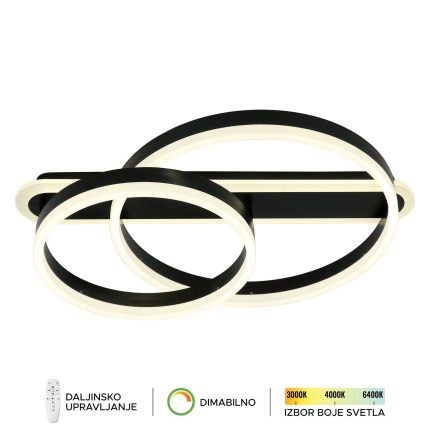 LED plafonska lampa F2047-76P BK-Cormel-FORMA