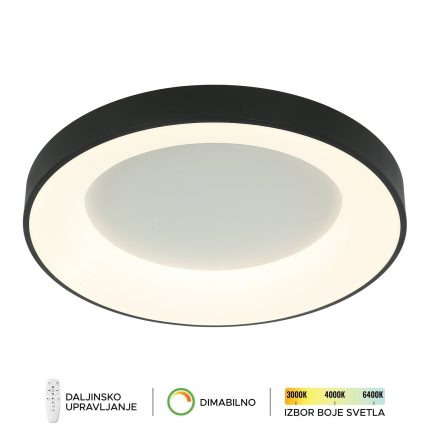 LED plafonska lampa F2049-86C BK-Cormel-FORMA