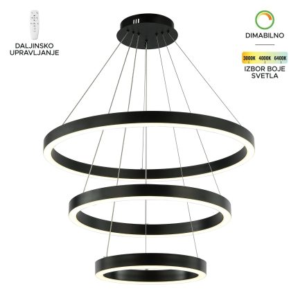 LED visilica F2048-130V BK-Cormel-FORMA