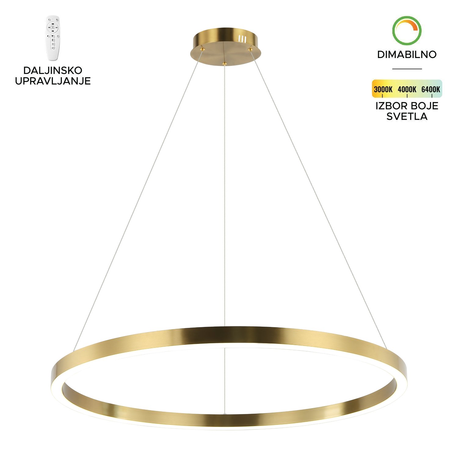 LED visilica F2048-70V SG-Cormel-FORMA