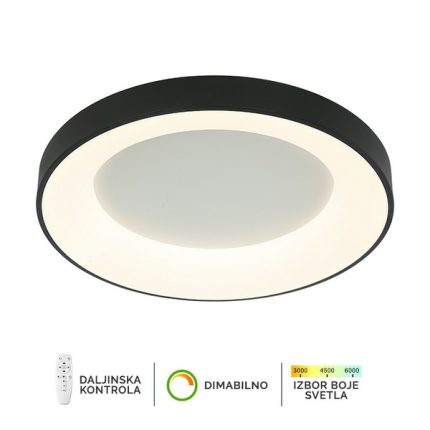 LED plafonska lampa F2049-86C BK-Cormel-FORMA