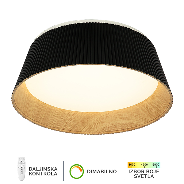 LED plafonska lampa FK2003-62C BK-Cormel-FORMA LED plafonska lampa FK2003-62C BK-Cormel-FORMA