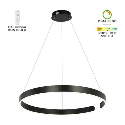 LED visilica F2046-56V BK-Cormel-FORMA