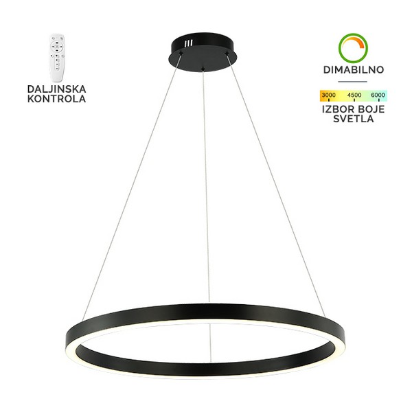 LED visilica F2048-56V BK-Cormel-FORMA
