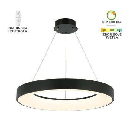 LED visilica F2049-86V BK-Cormel-FORMA