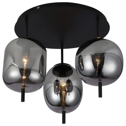 Plafonska lampa F4014-3C BK+SM - Cormel-FORMA