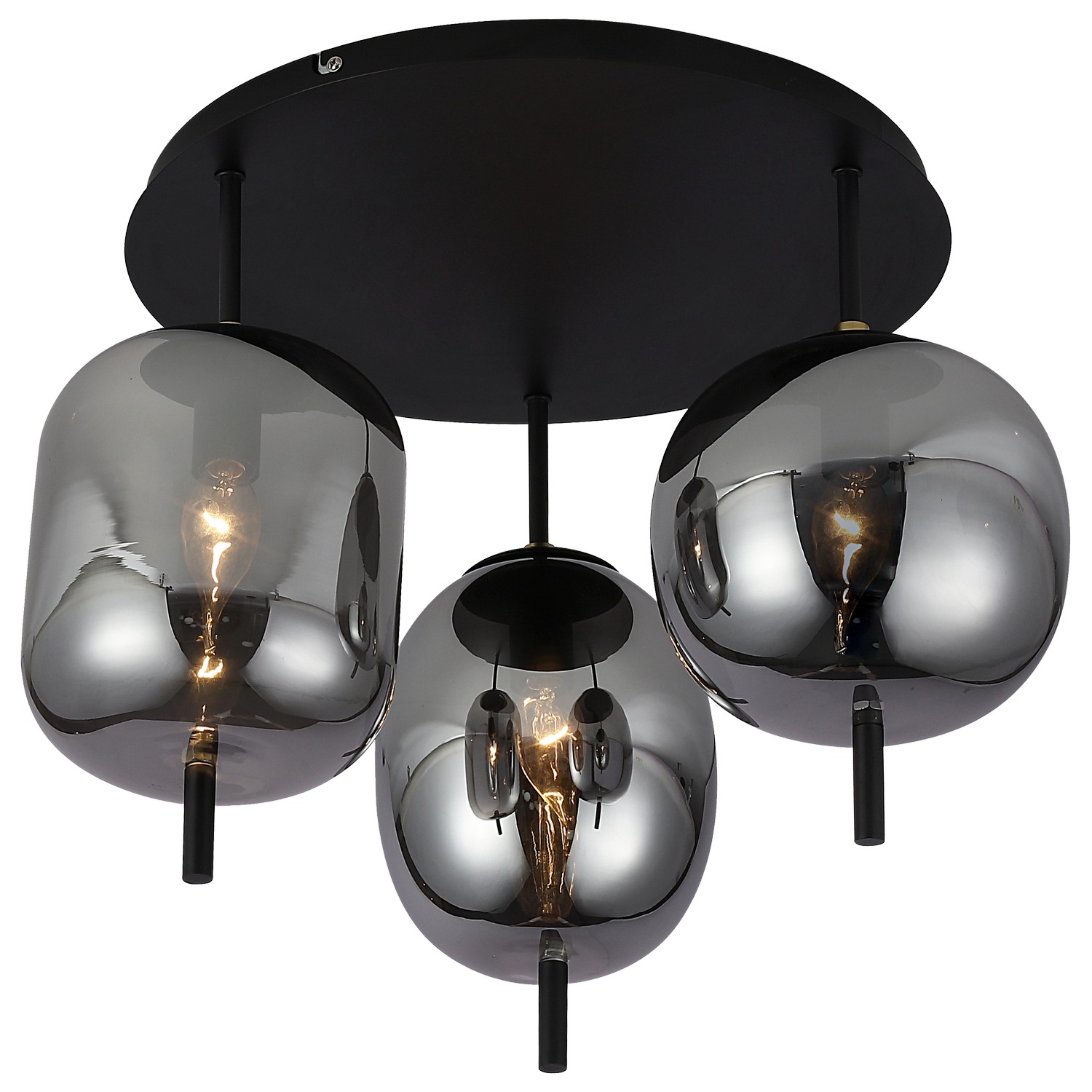 Plafonska lampa F4014-3C BK+SM - Cormel-FORMA Plafonska lampa F4014-3C BK+SM - Cormel-FORMA