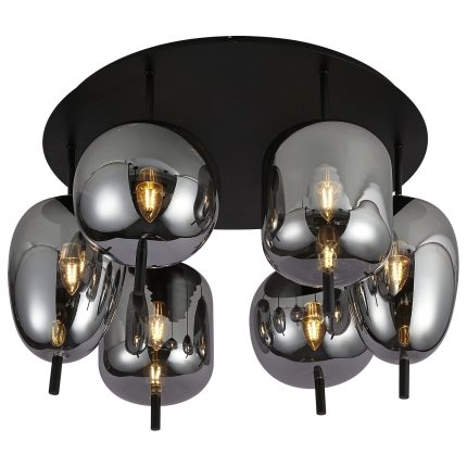 Plafonska lampa F4014-6C BK+SM - Cormel-FORMA