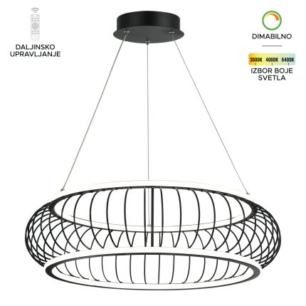 LED viseća lampa F2075-40V BK-Cormel-FORMA