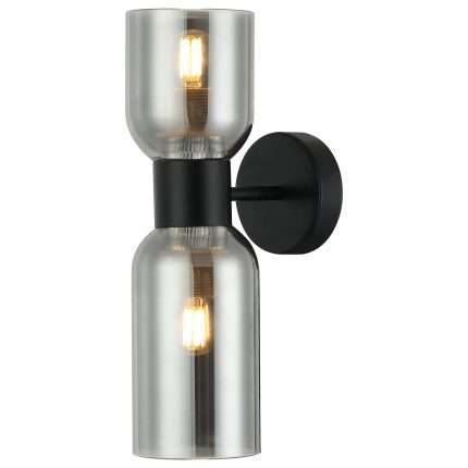 Zidna lampa F7043-2Z BK+SM-Cormel-FORMA
