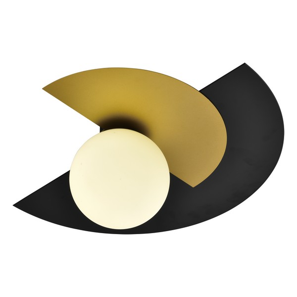 Plafonska lampa F4015-1G BK+SG-Cormel-FORMA Plafonska lampa F4015-1G BK+SG - Slika 1