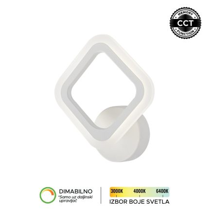 LED zidna lampa F2082-10Z WH-Cormel-FORMA
