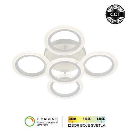 LED plafonska lampa F2083-50C WH-Cormel-FORMA