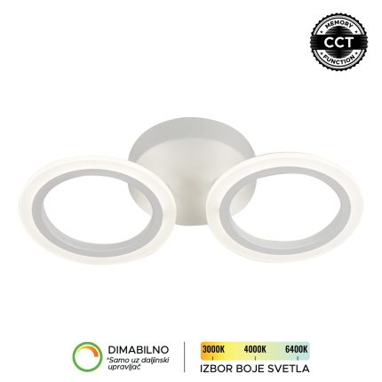 LED plafonska lampa F2083-20C WH-Cormel-FORMA