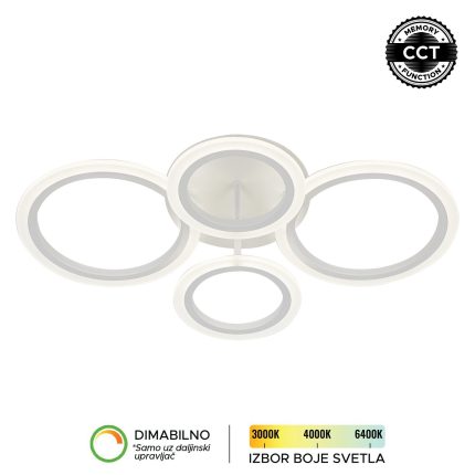 LED plafonjera F2083-50P WH-Cormel-FORMA