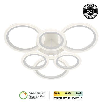 LED plafonska lampa F2083-70C WH-Cormel-FORMA