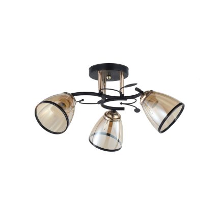 Plafonska lampa MD2740-3 BK+GD