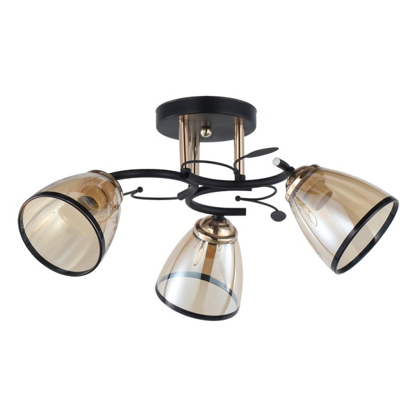 Plafonska lampa MD2740-3 BK+GD-Cormel-FORMA Plafonska lampa MD2740-3 BK+GD-Cormel-FORMA