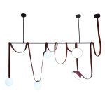 LED viseća lampa FK2100-20V BK/BR - Slika 4