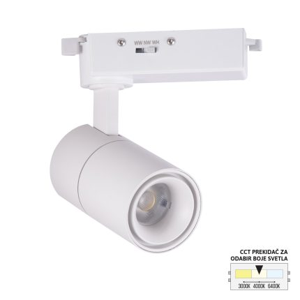 LED šinski reflektor TL08-12CCT WH-Cormel-FORMA