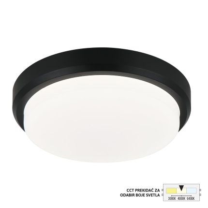 Spoljna LED plafonjera PS8301 BK-Cormel-FORMA