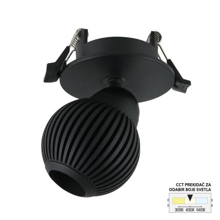 LED ugradna lampa LU-11-7 BK-Cormel-FORMA