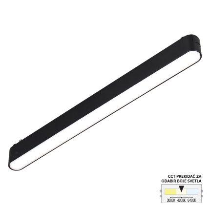 LED magnetna svetiljka CCT ULTRA SLIM FMS1001-18 BK-Cormel-FORMA