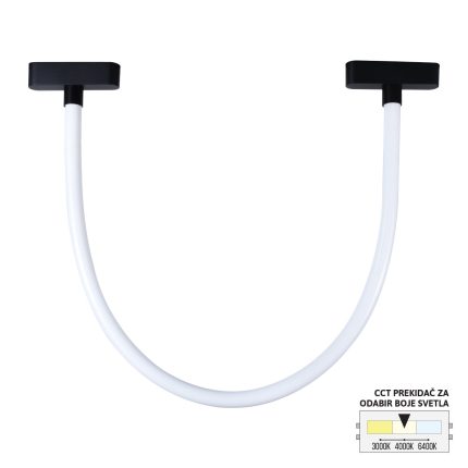 LED magnetna svetiljka CCT ULTRA SLIM FMS4006-10 BK-Cormel-FORMA