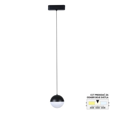 LED magnetna visilica CCT ULTRA SLIM FMS4004-7 BK-Cormel-FORMA