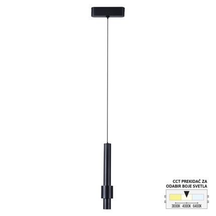 LED magnetna visilica CCT ULTRA SLIM FMS4005-7 BK-Cormel-FORMA