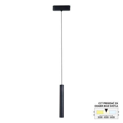 LED magnetna visilica CCT ULTRA SLIM FMS4001-7 BK-Cormel-FORMA