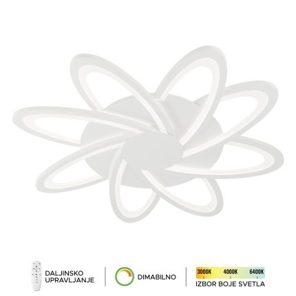 LED plafonska lampa F2091-82C WH-Cormel-FORMA