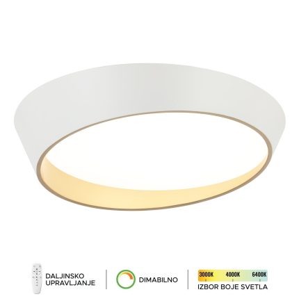 LED plafonska lampa F2098-75C WH+SG-Cormel-FORMA