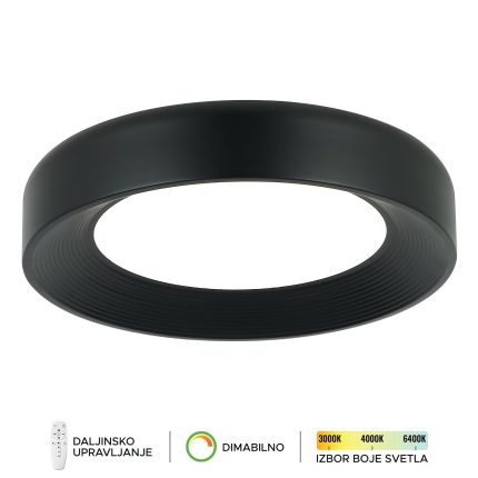 LED plafonska lampa F2096-67C BK-Cormel-FORMA