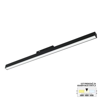 LED magnetna svetiljka CCT FM1001-24 BK-Cormel-FORMA