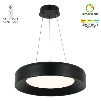 LED viseća lampa F2096-67V BK-Cormel-FORMA