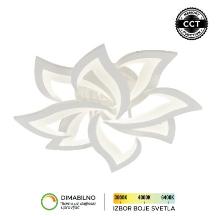 LED plafonska lampa F2089-64C WH-Cormel-FORMA