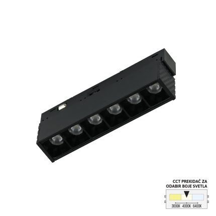 LED magnetna svetiljka CCT FM2001-6 BK-Cormel-FORMA